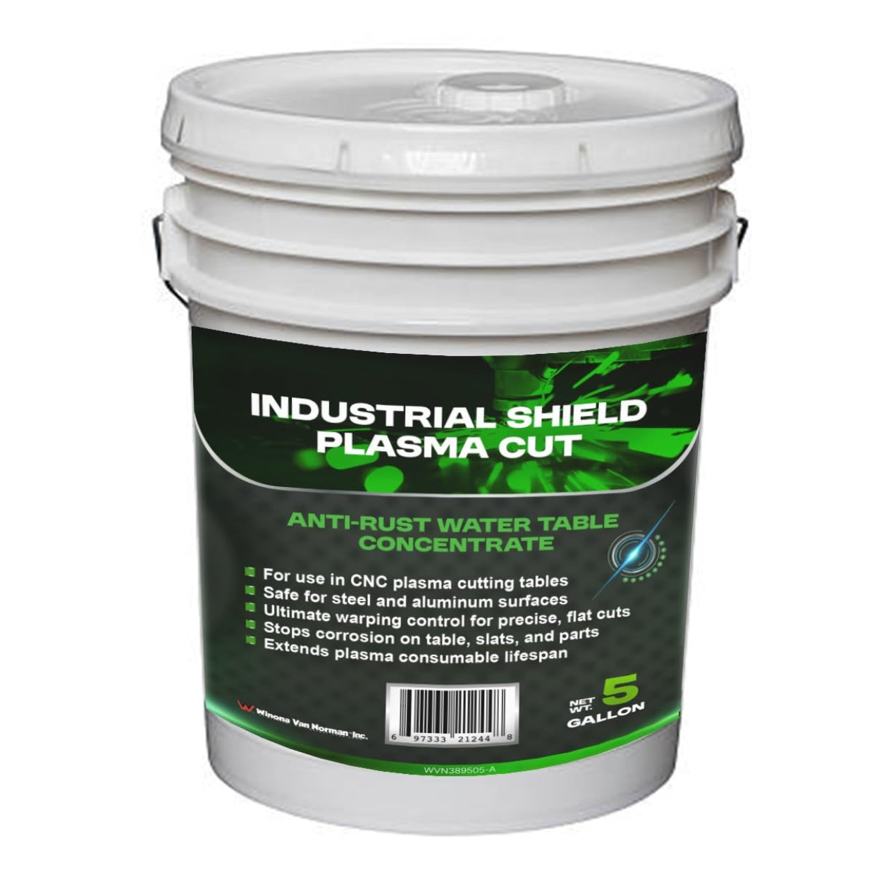 Industrial Shield Plasma Cut